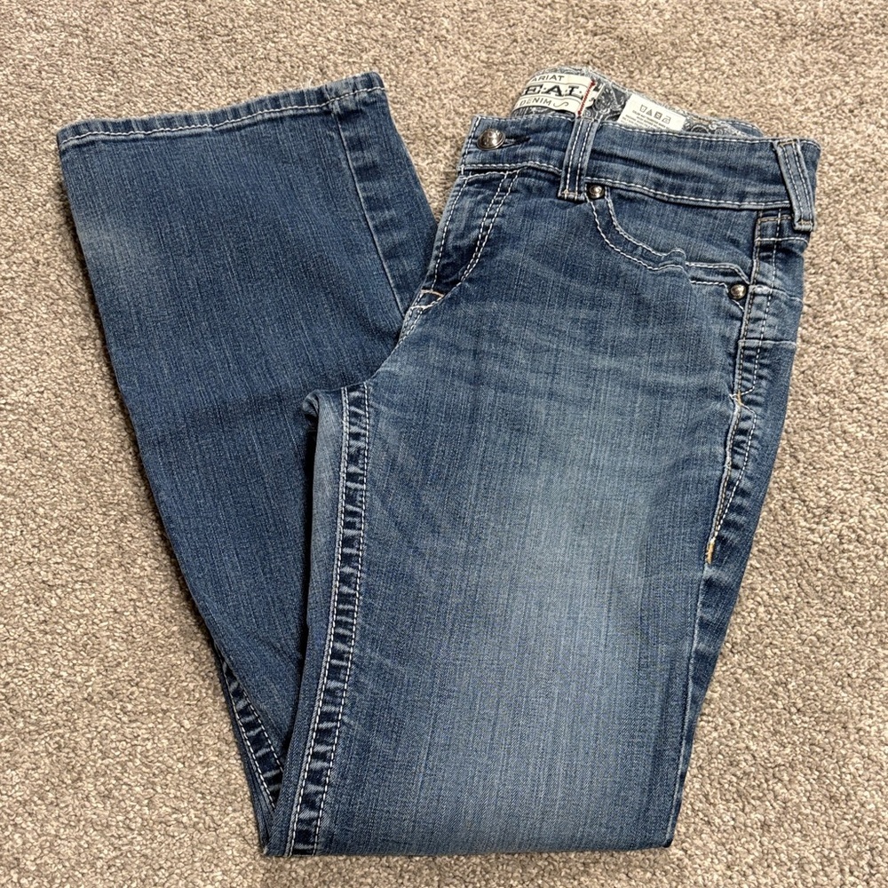 Ariat Mid Rise Boot Cut Jeans